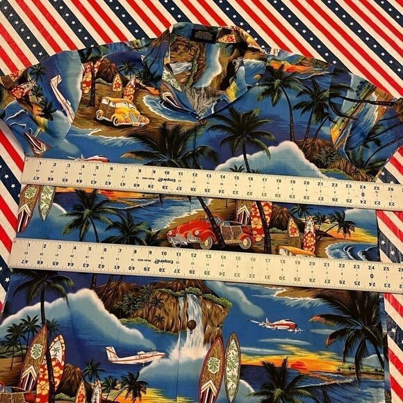 Royal Creations Hawaiian Aloha Button Down Shirt - Picture 11 of 16